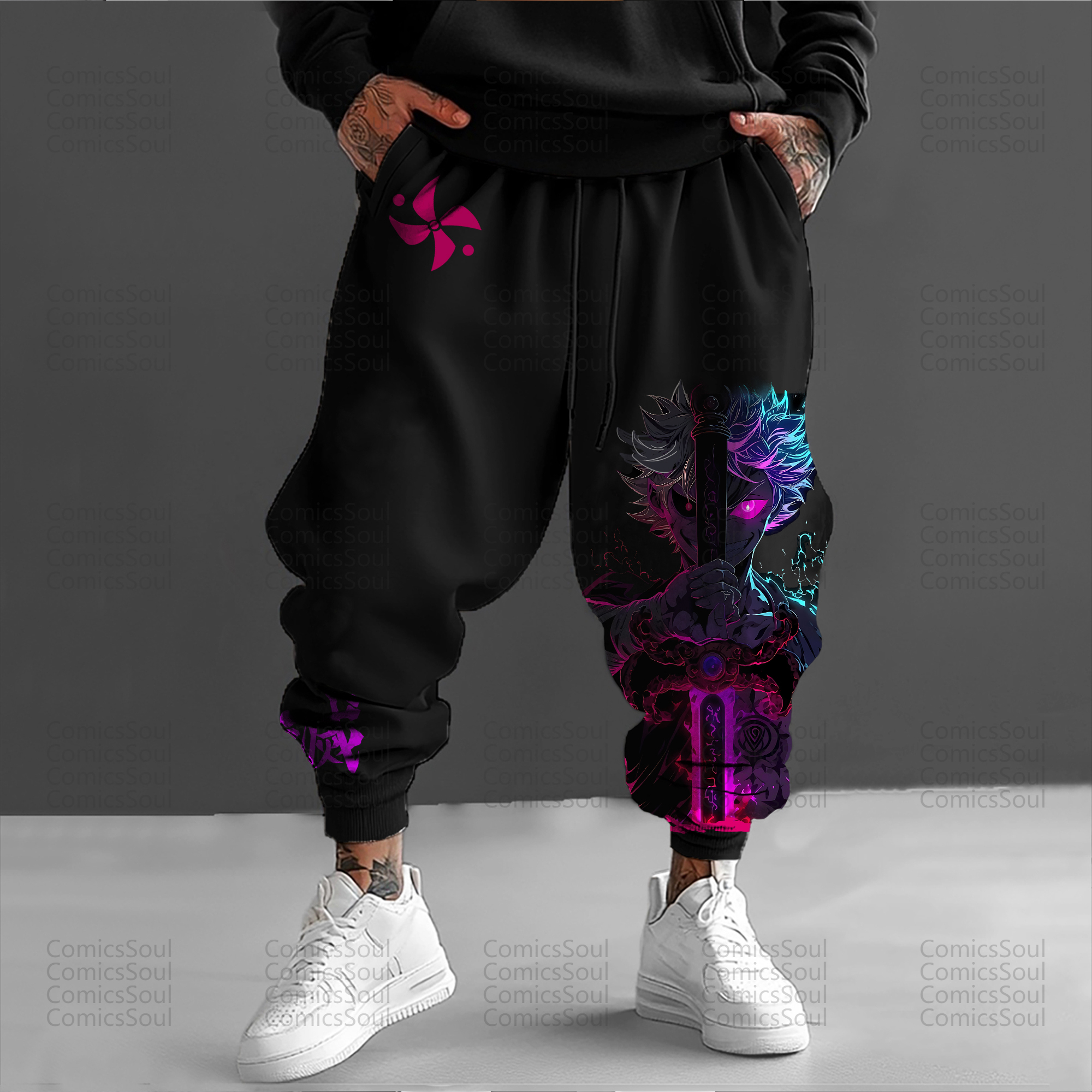 Unisex “  Comicssoul ” Casual Streetwear Pants