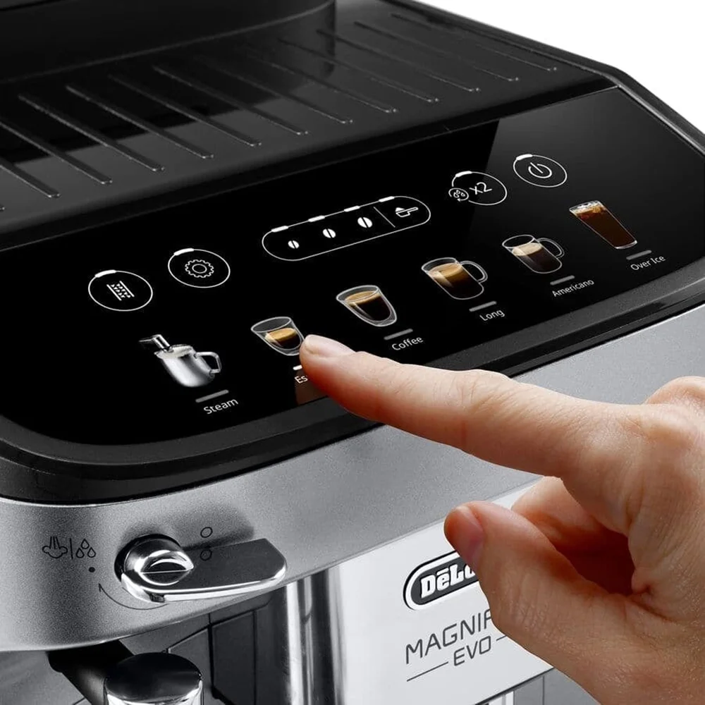 DeLonghi Magnifica Evo Automatic Espresso & Coffee Machine, 6 Recipe - ECAM29043SB - Image 3