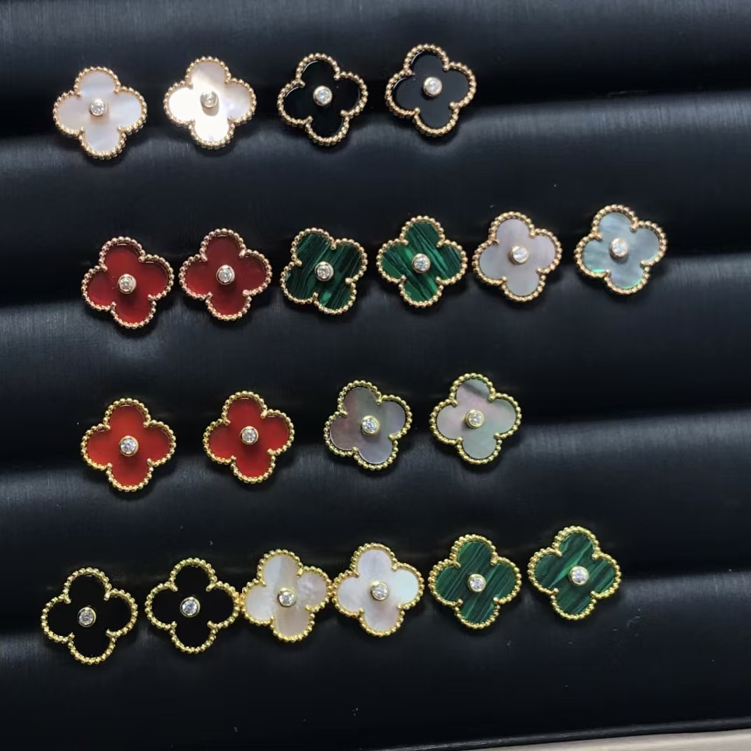 VCA Vintage Alhambra Earrings - Original Replica Club