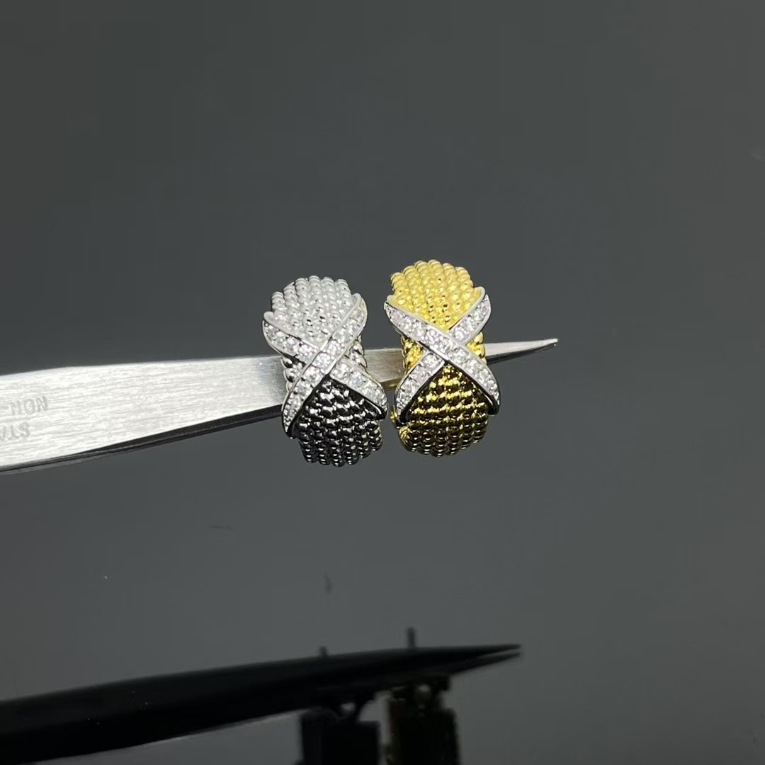 Tiffany Rope Six-Row Ear Clips Earrings - Original Replica Club