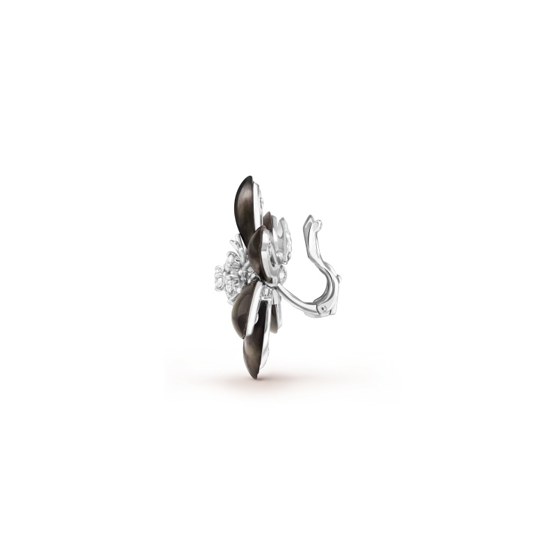 Replicate Rose de Noël earrings, small model(1:1 replica) - Original Replica Club