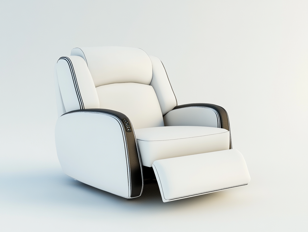 Sillón relax reclinable eléctrico para salón o sala de televisión