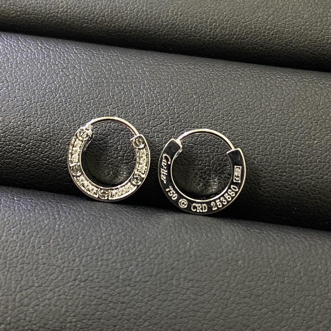 Cartier LEVE LOVE Single Hoop Earrings - Original Replica Club