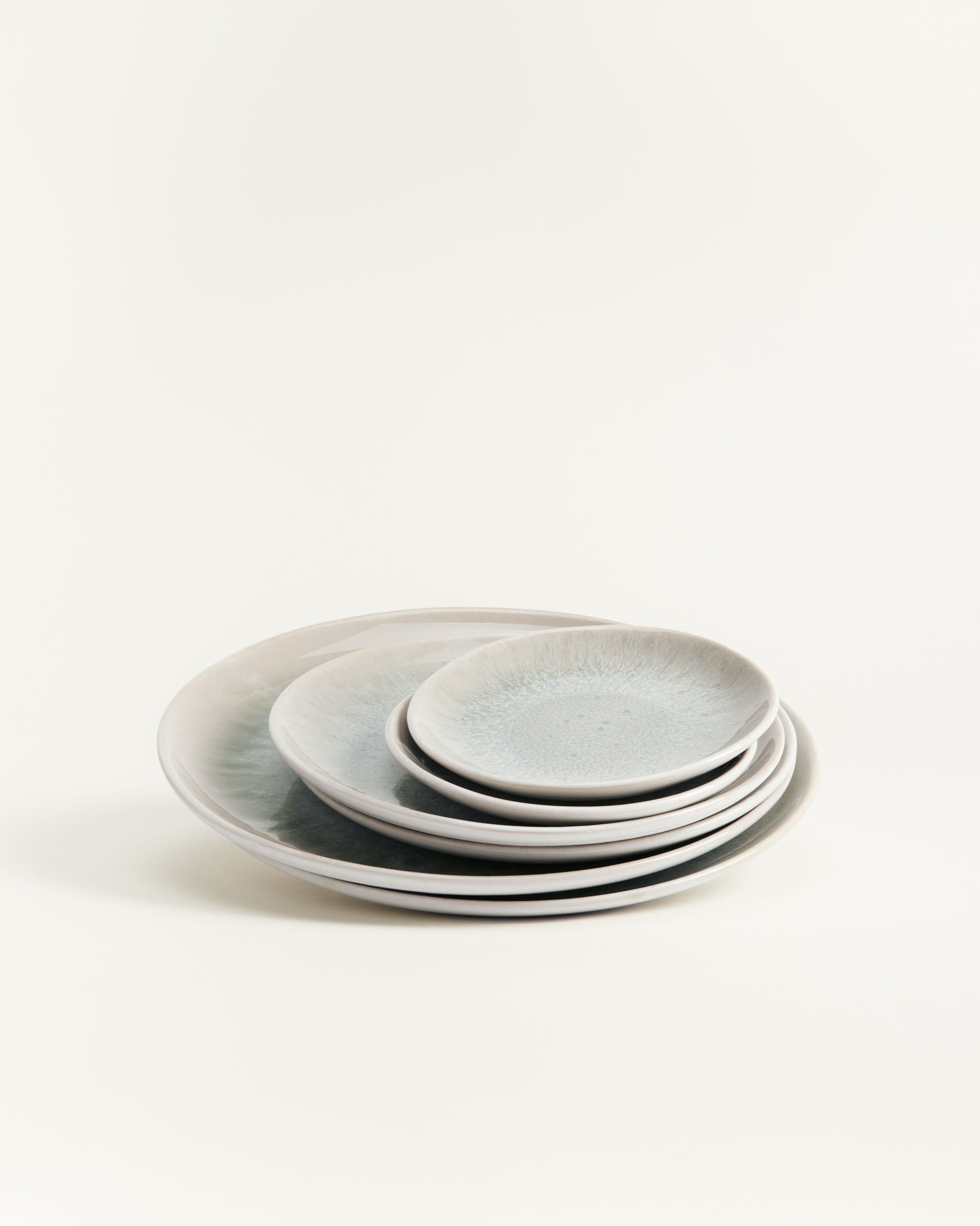 Areia Teller-Set classic grau 6-teilig