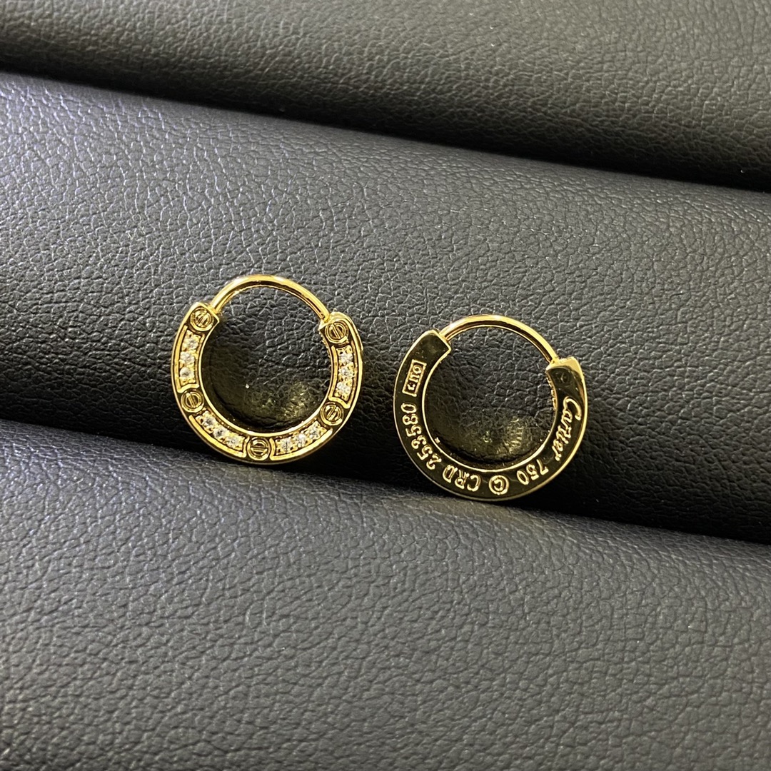Cartier LEVE LOVE Single Hoop Earrings - Original Replica Club
