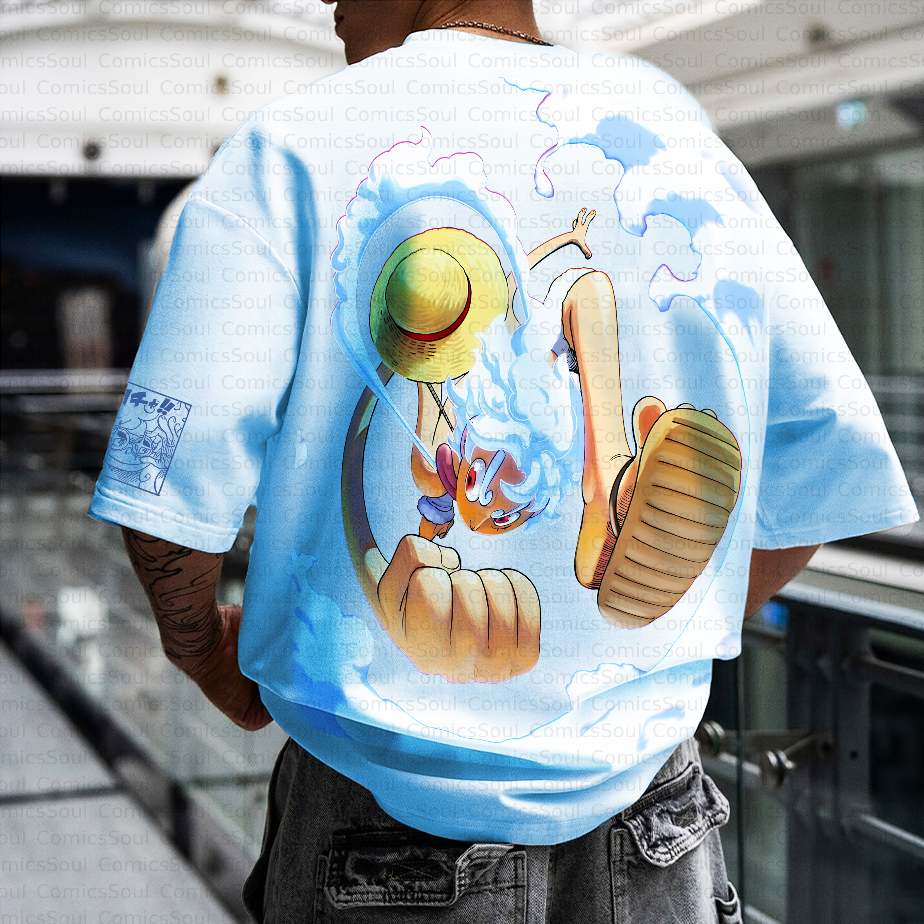 Unisex Anime Inspired Vintage T-Shirt