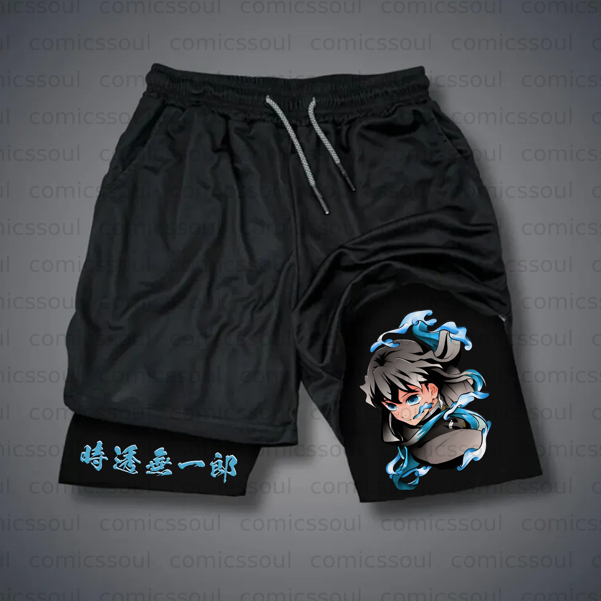Unisex Casual Anime Streetwear Shorts