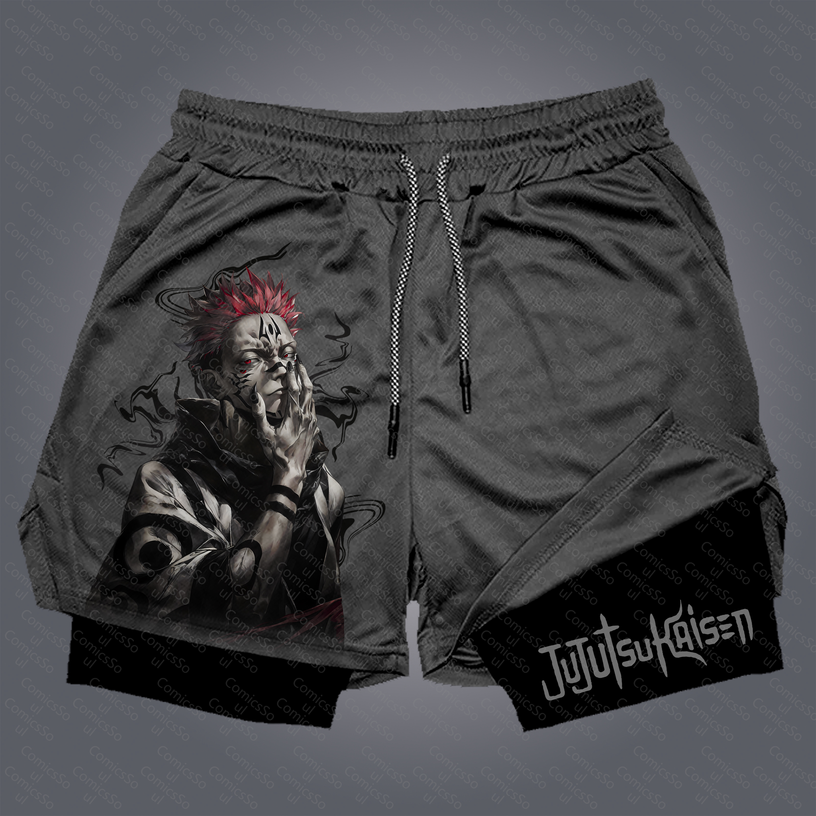 Unisex “ Comicssoul” Casual Streetwear Shorts