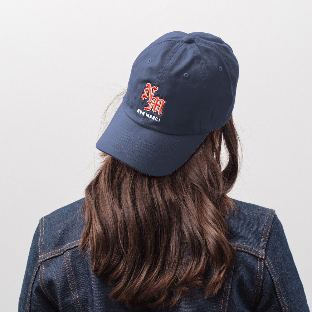 Merci - Casquette Gothique Non Merci - Bleu