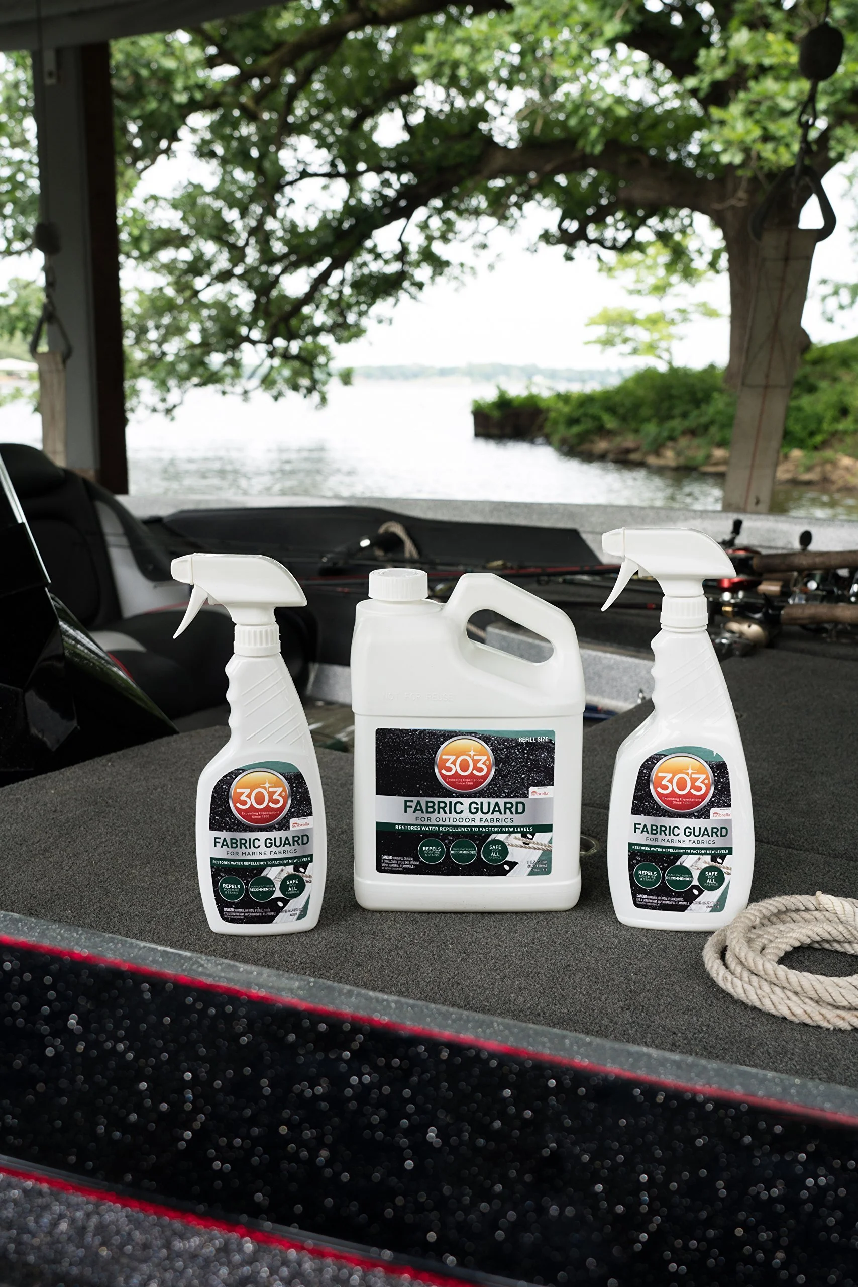 303 (30674) Fabric Guard, Upholstery Protector, Water and Stain Repellent, 128 fl. oz. - Image 7
