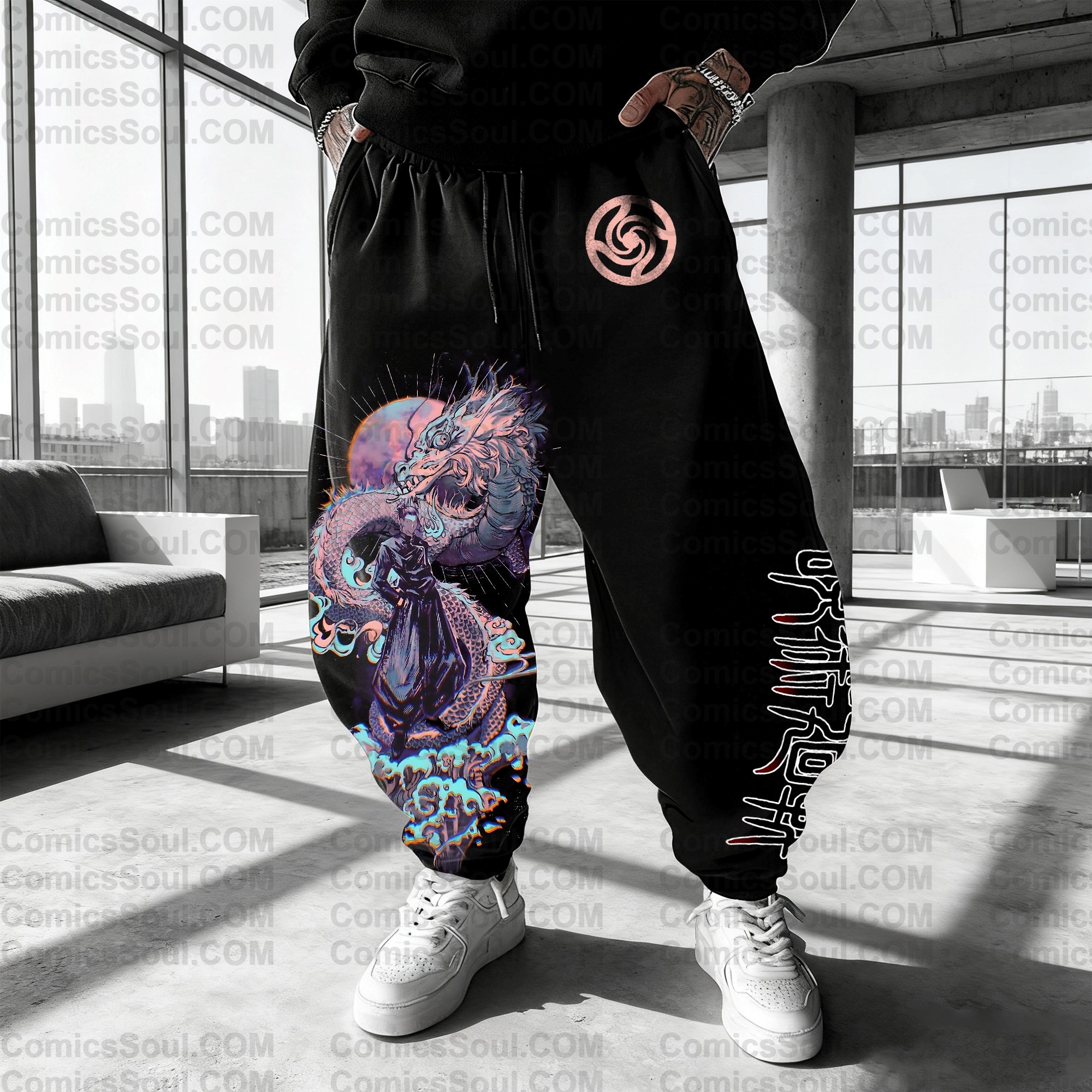 top sellerUnisex Casual Anime Streetwear Pants