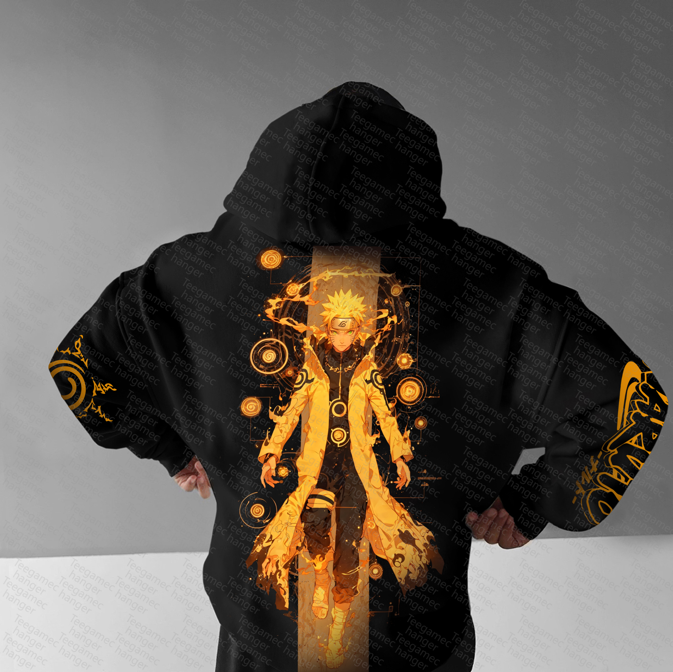 Unisex  Anime Graphic Streetwear Vintage Hoodie