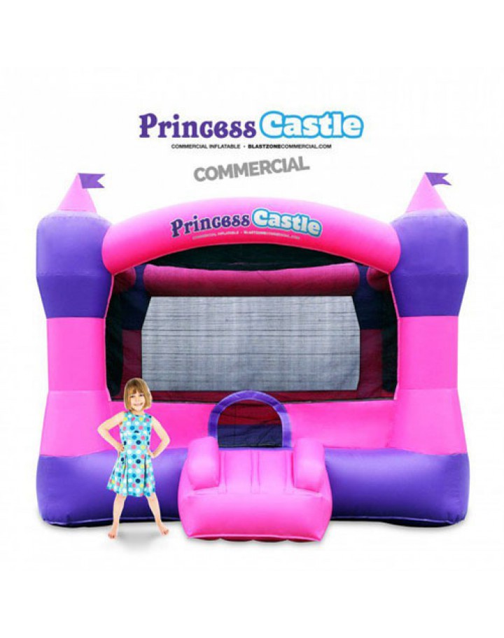 Princess Castle 10 Commercial Bouncer Moonwalk