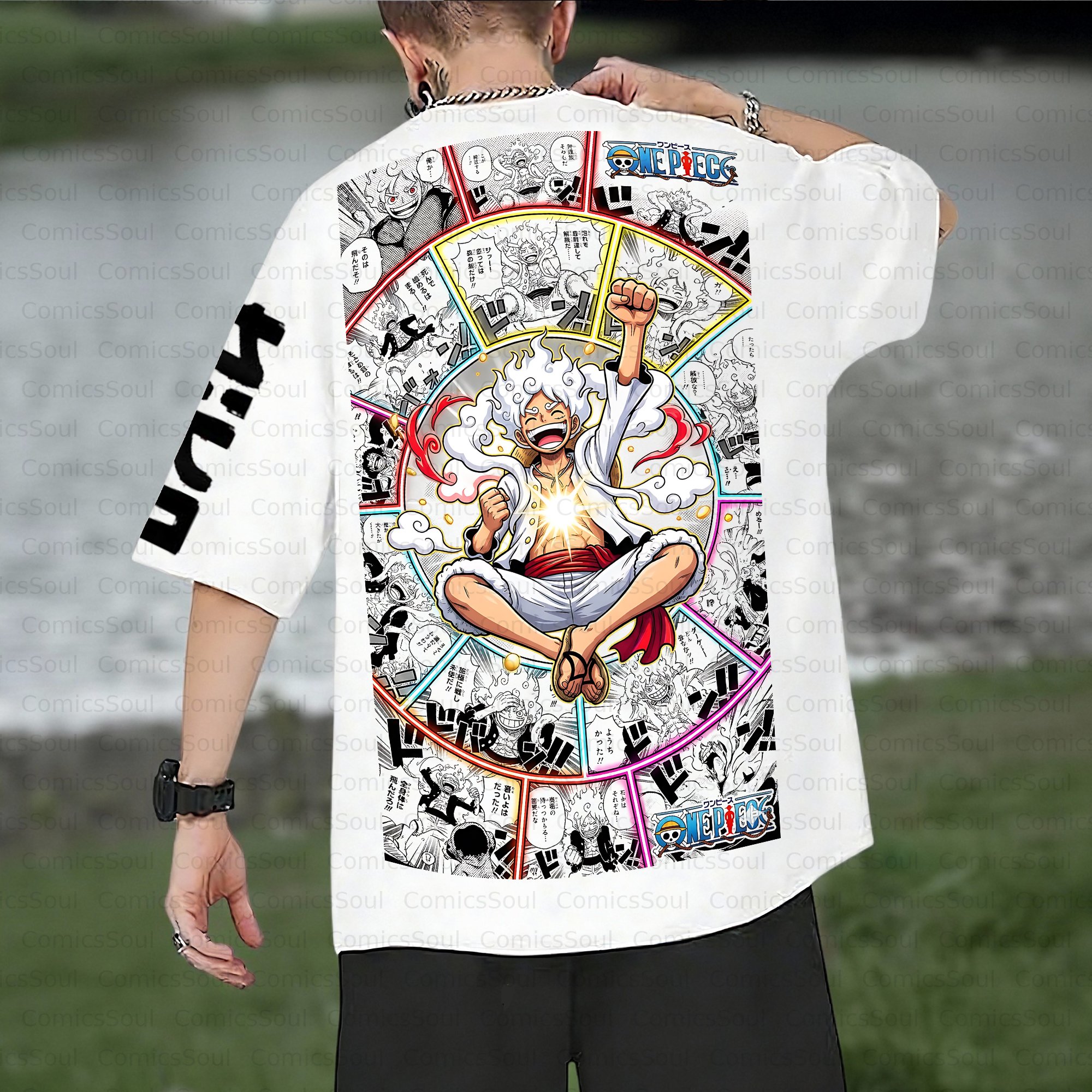 Unisex Anime Inspired Vintage T-Shirt