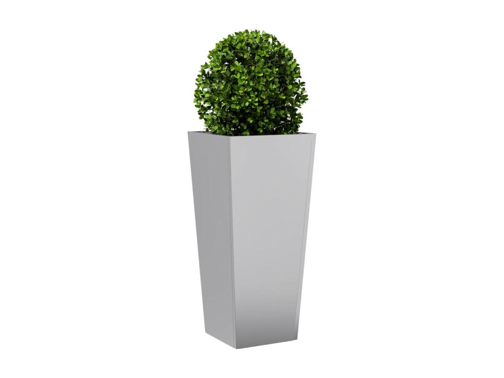 Decoratodo de acero inoxidable 35x35x75 cm