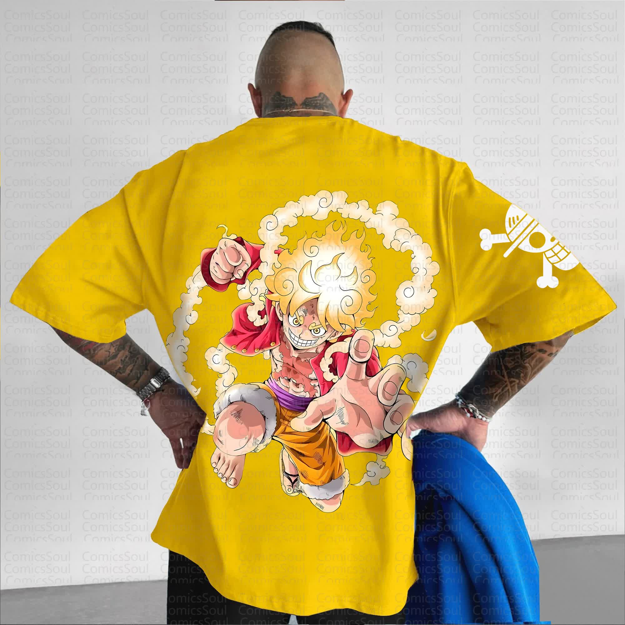 Unisex Anime Inspired Vintage T-Shirt丨Comicssoul