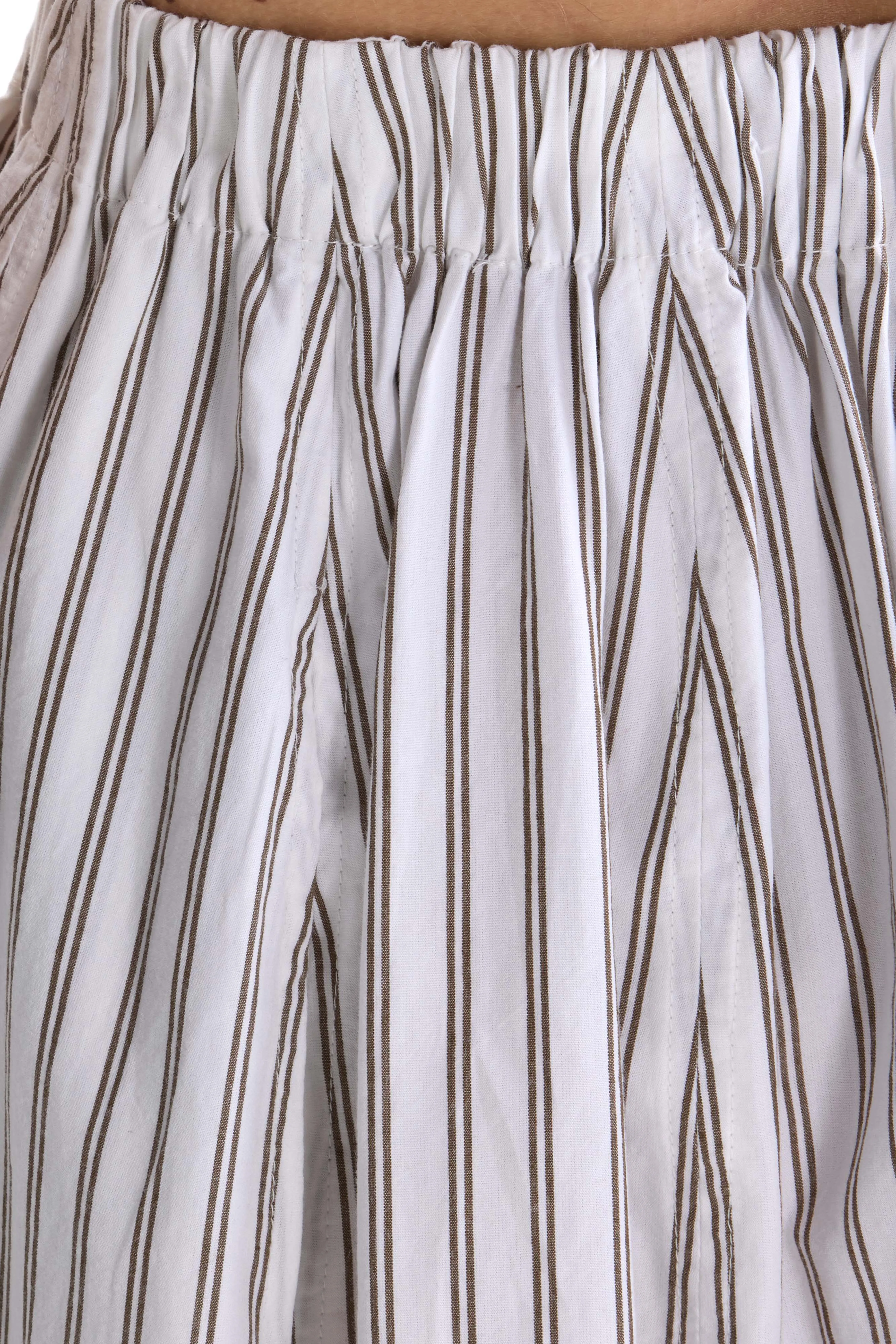 Bellerose Cinley striped midi skirt (261 / W / STRIPE A)