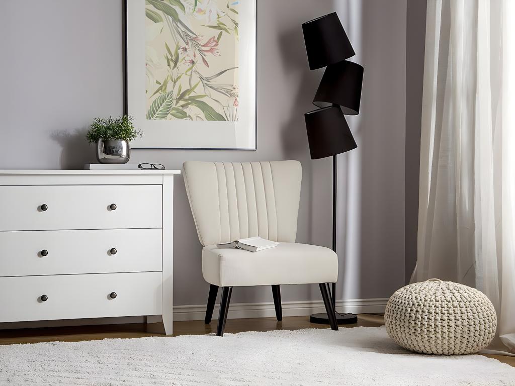 Sillón Nestleano Tela Beige