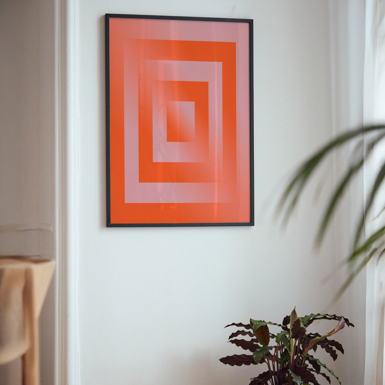 Paper Collective Absorb 06 Poster 50 x 70 cm - Orange / Pink