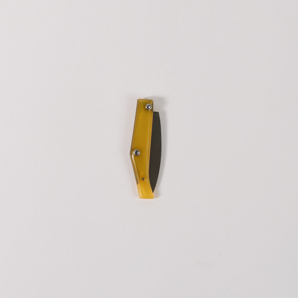 Couteau Commun en Inox - Jaune