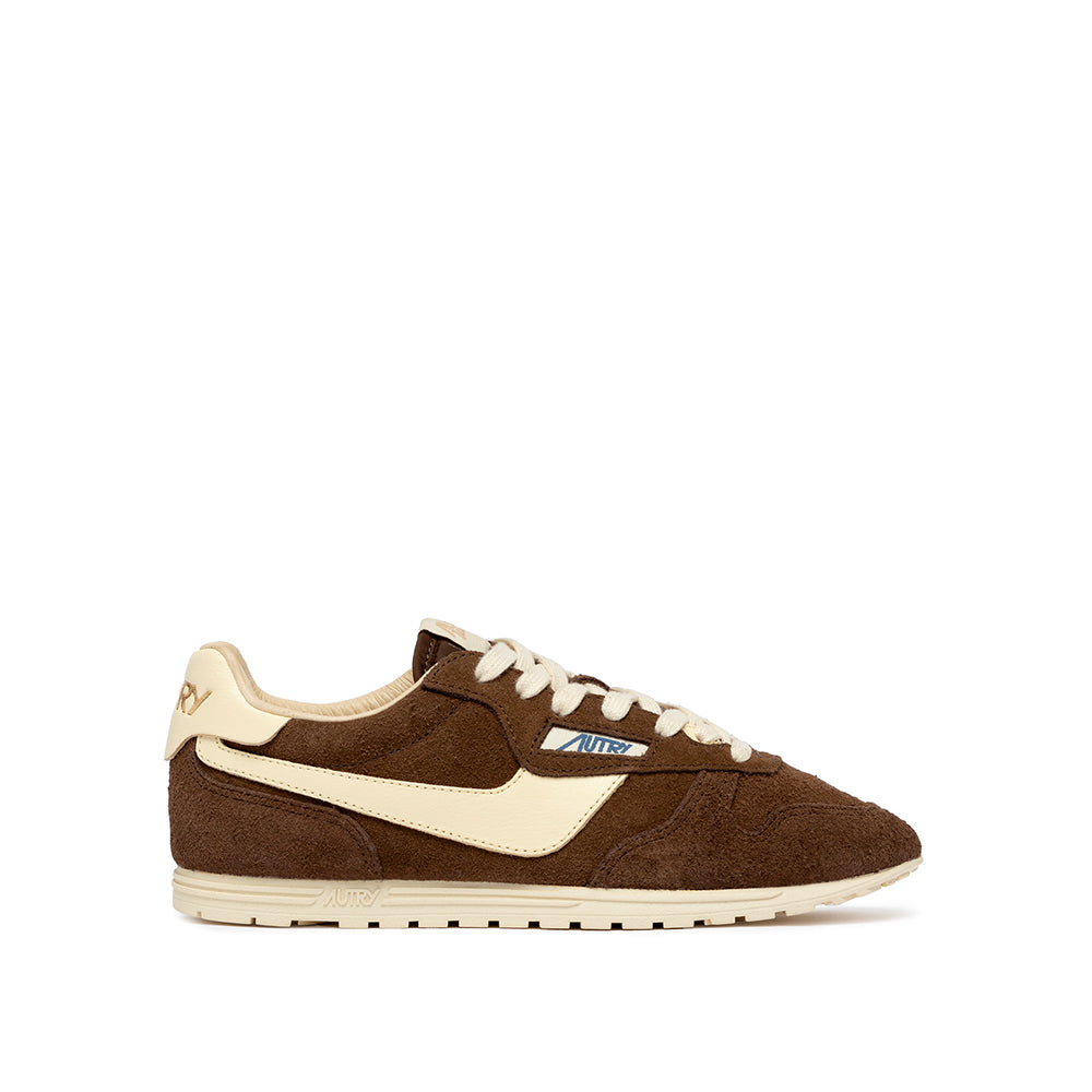 Autry - Baskets Windspin Low Wom - Marron Suede