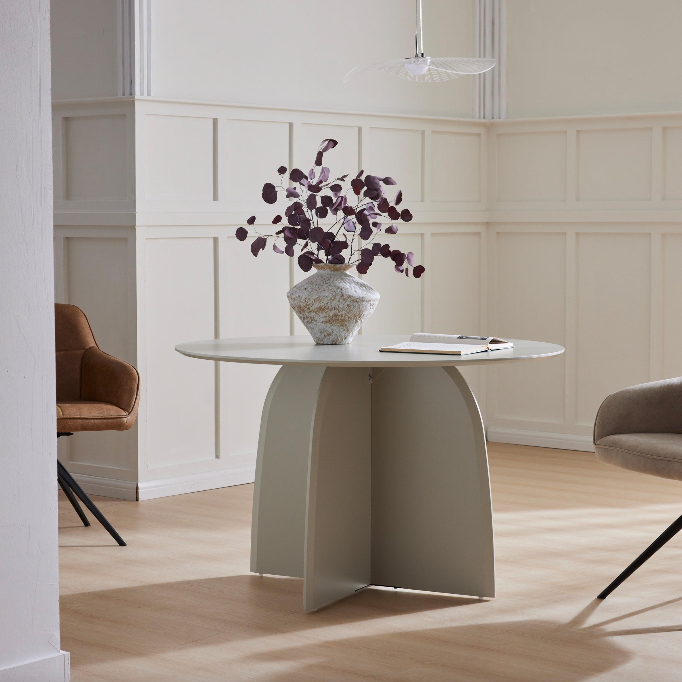 by fonQ Noux Eettafel Ø 120 cm - Cashmere