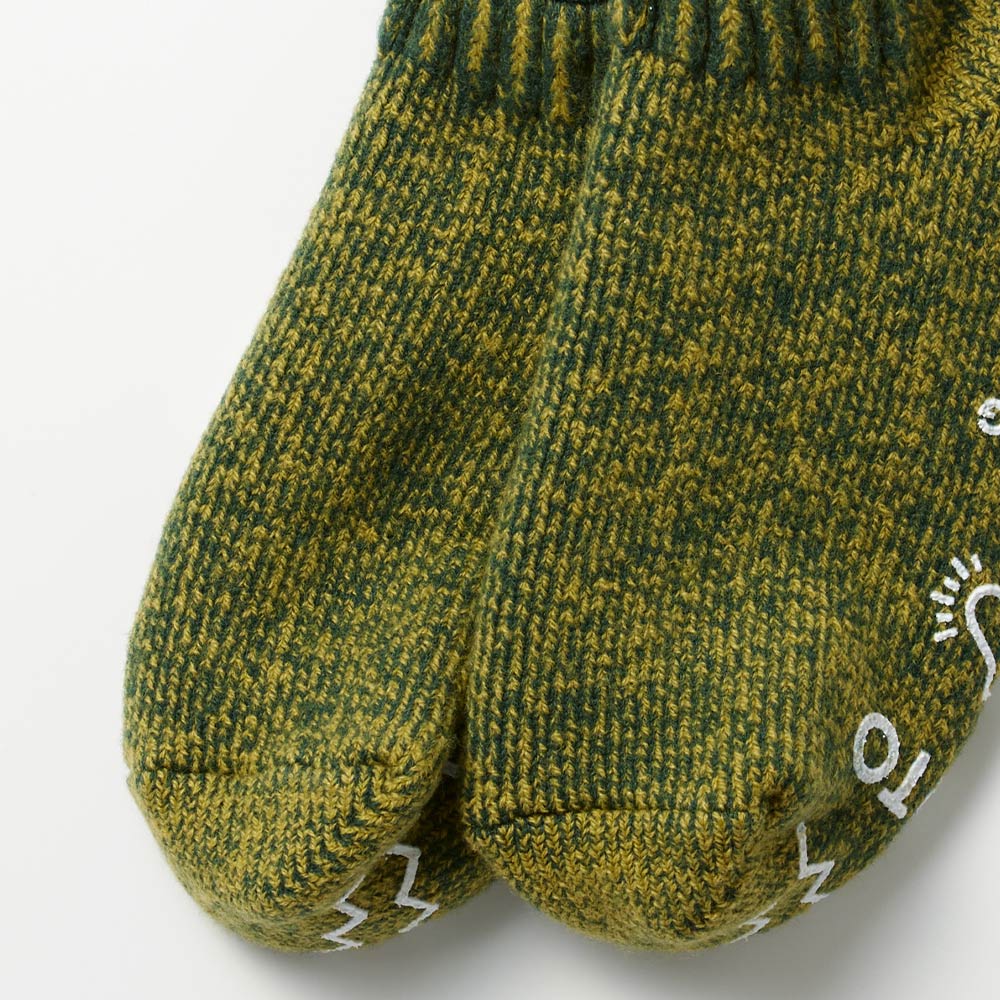 Rototo - Chaussettes Chiné - Vert