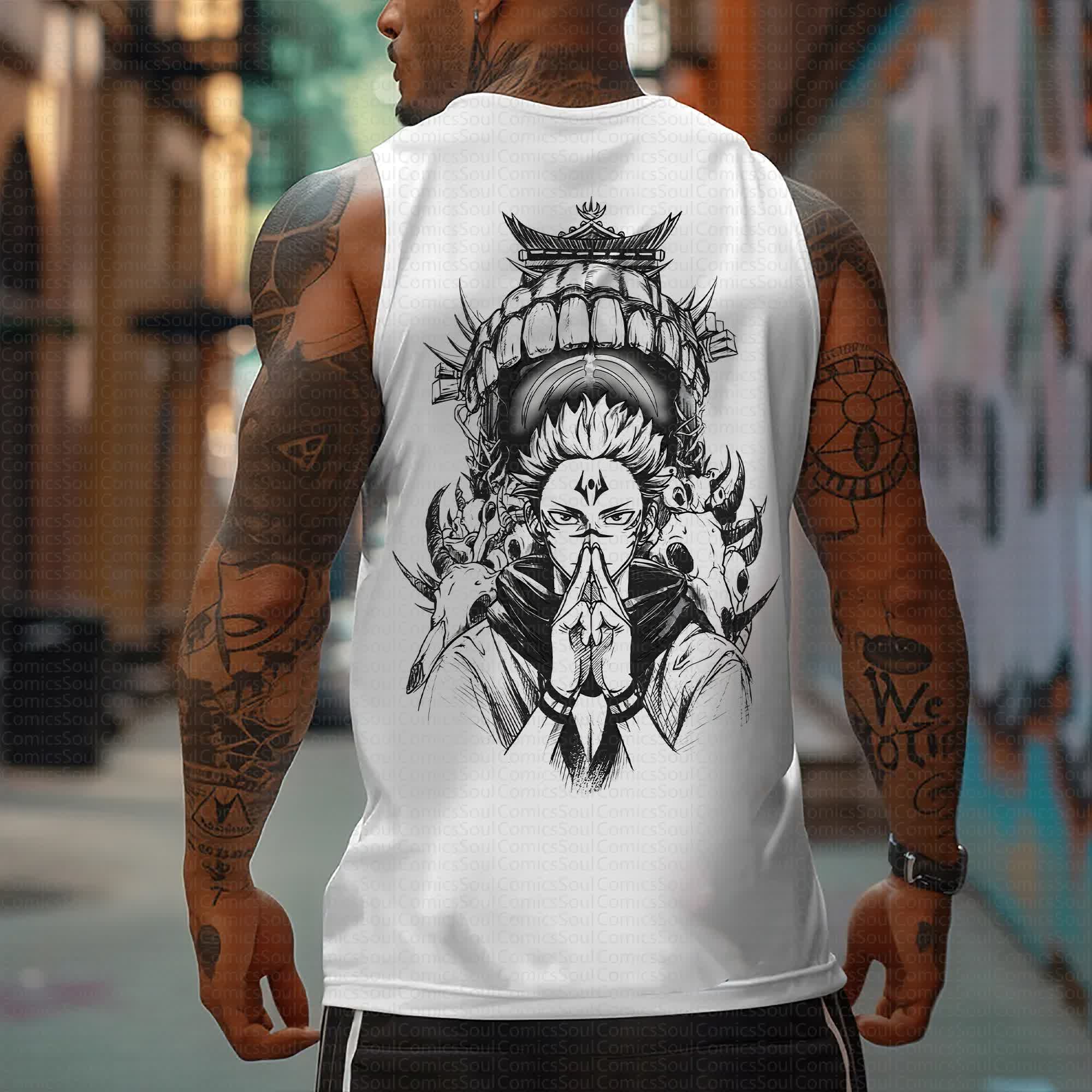 Unisex  “Comicssoul” Casual Anime  Tank Top