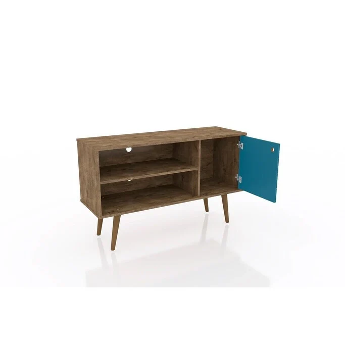 Mid-Century Modern Liberty Dual-Shelf TV Console