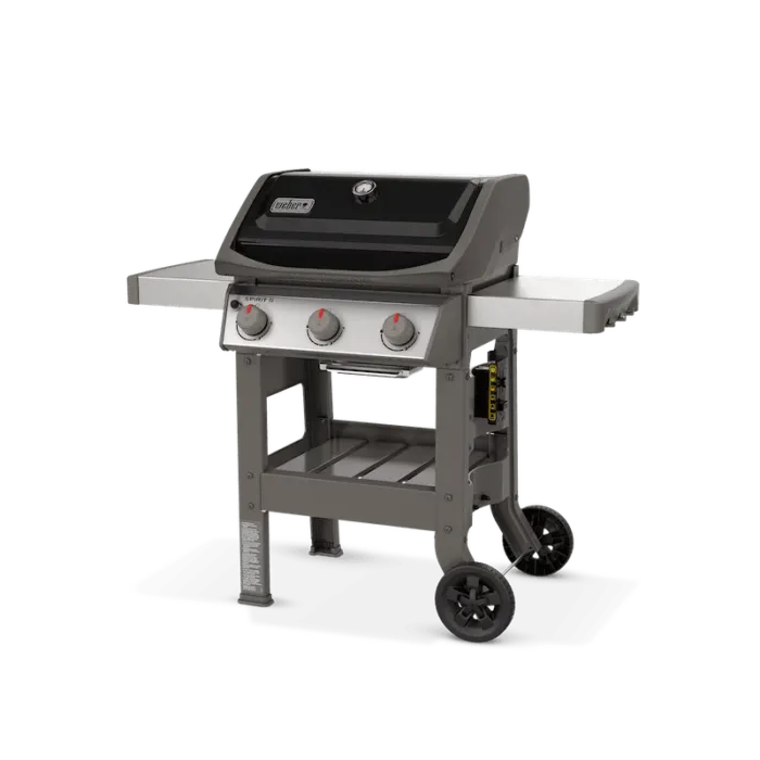 Weber Spirit II E-310 Propane Gas Grill, Black