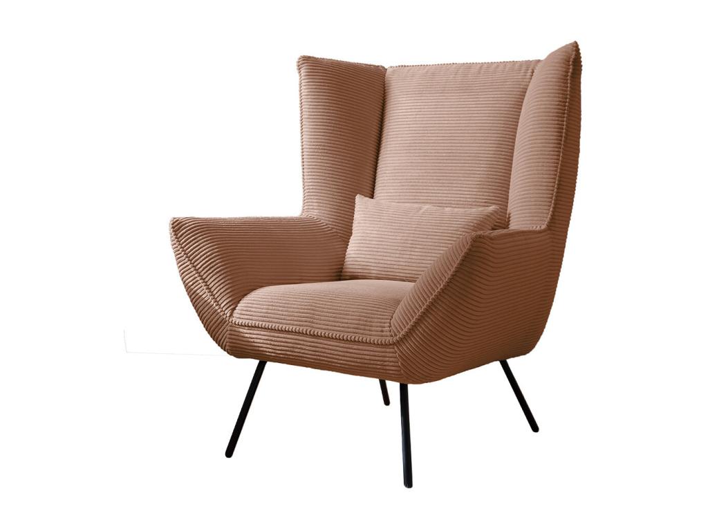 Sillón- marrón pana- IVA