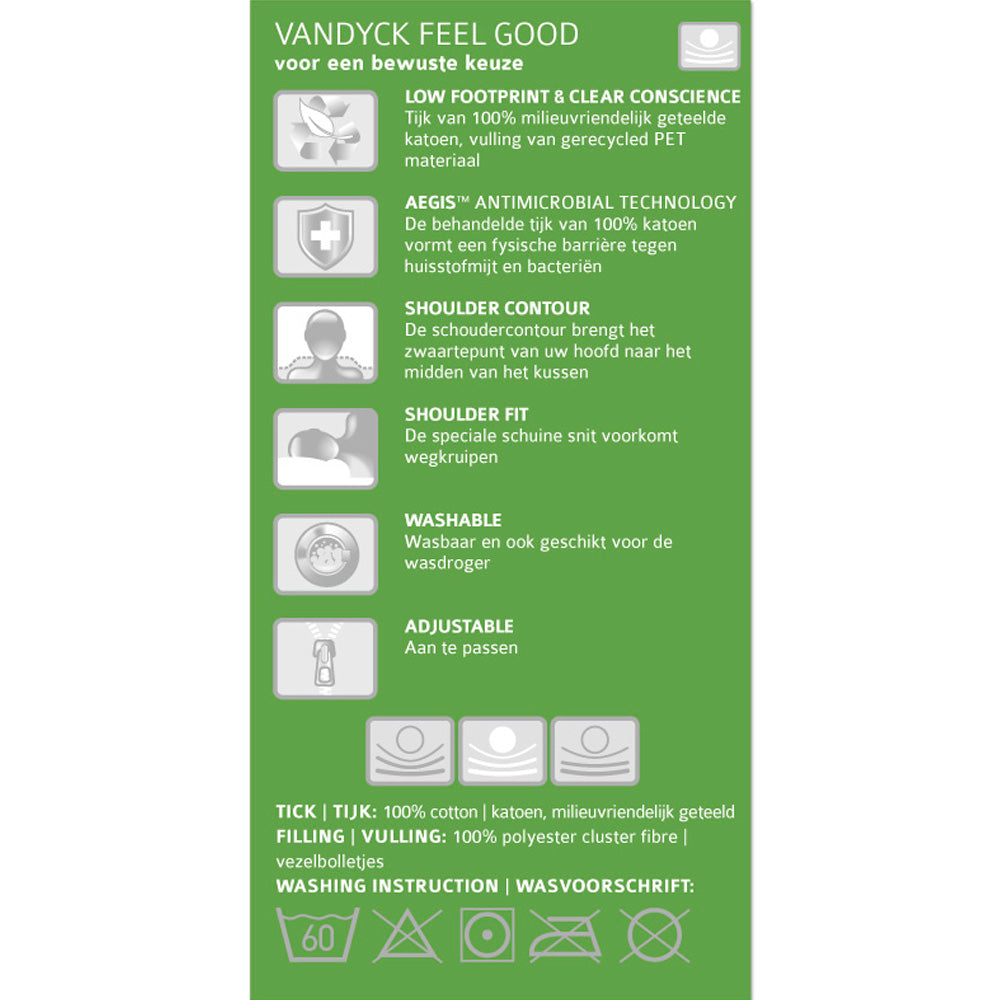 Vandyck Feel Good Hoofdkussen
