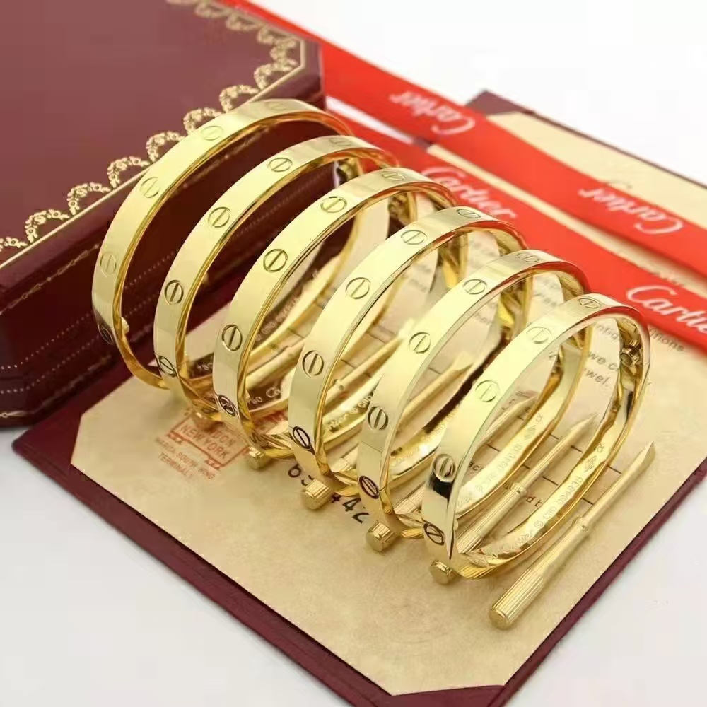 Cartier LOVE Bracelet Bangle, NO.16~NO.21 - Original Replica Club