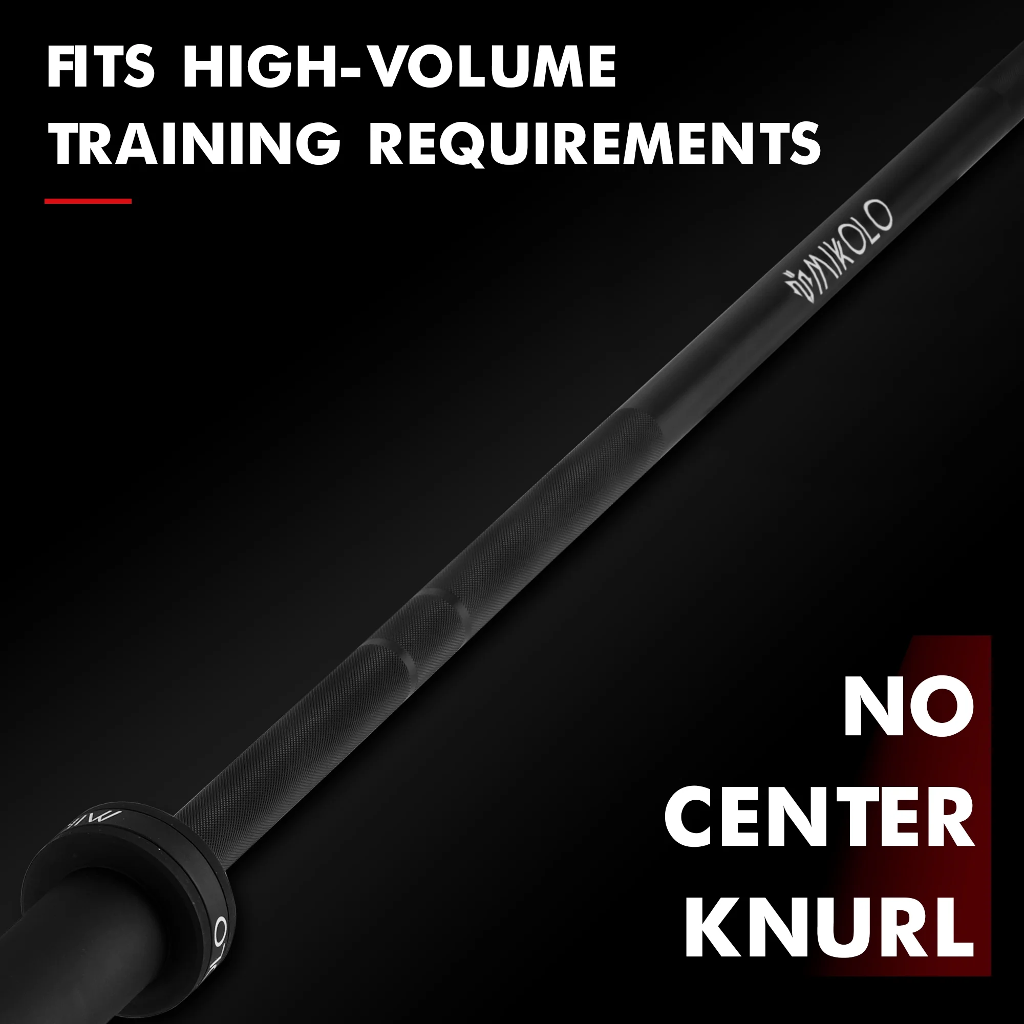 Mikolo 7ft Olympic Barbell, Barbell for Weightlifting and Powerlifting 45lb, Olympic Bar for 1500lbs Capacity, Weight Bar Fit 2-?Standard Weights - Image 32