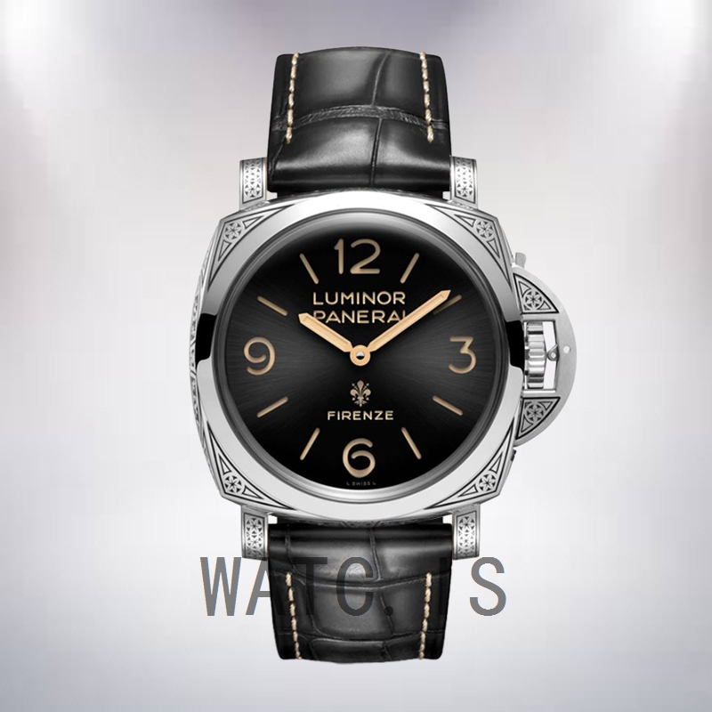 Panerai Luminor Men's PAM00972 44mm Leather Strap
