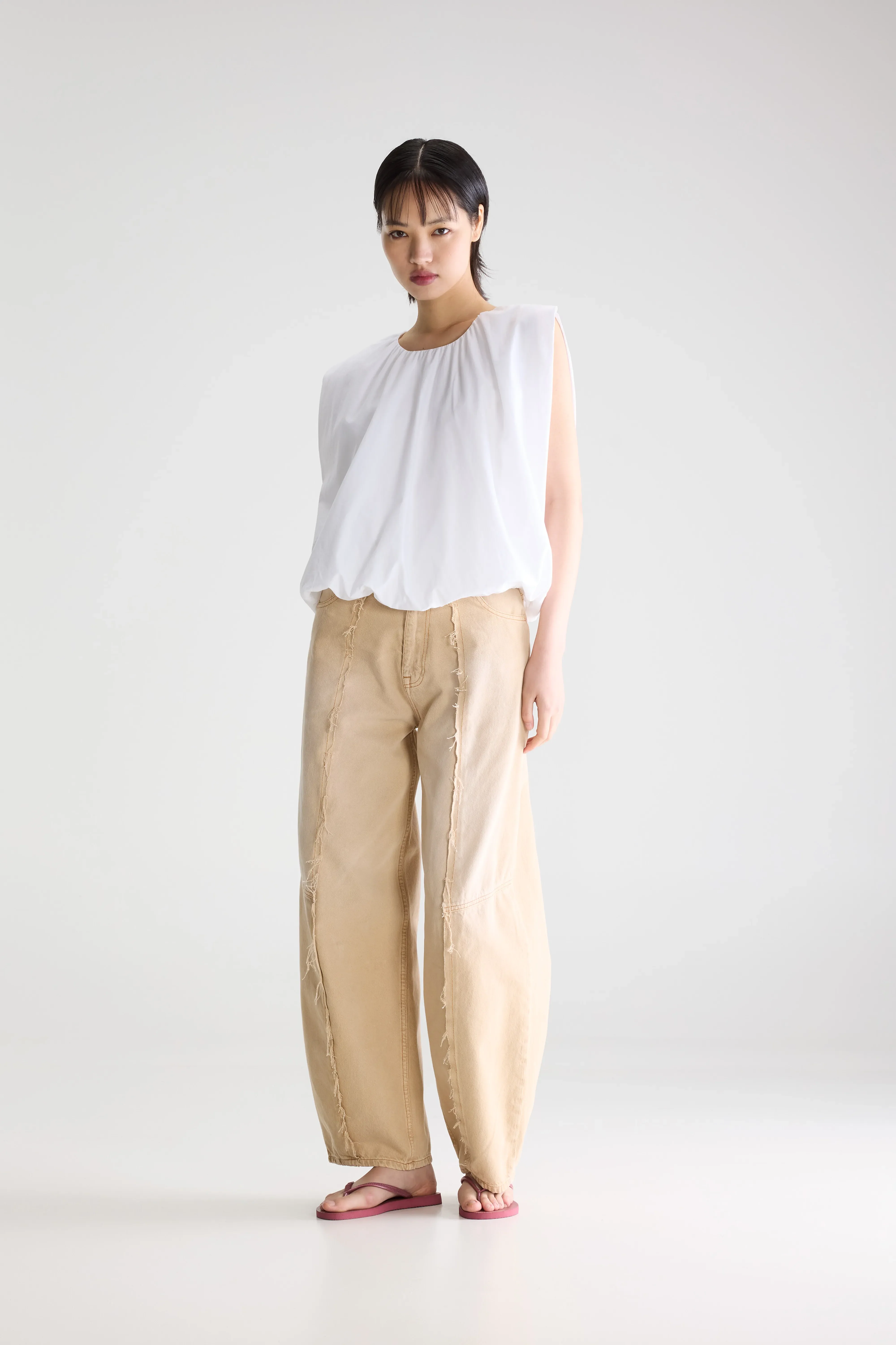 Bellerose Giada balloon blouse (261 / W / WHITE)