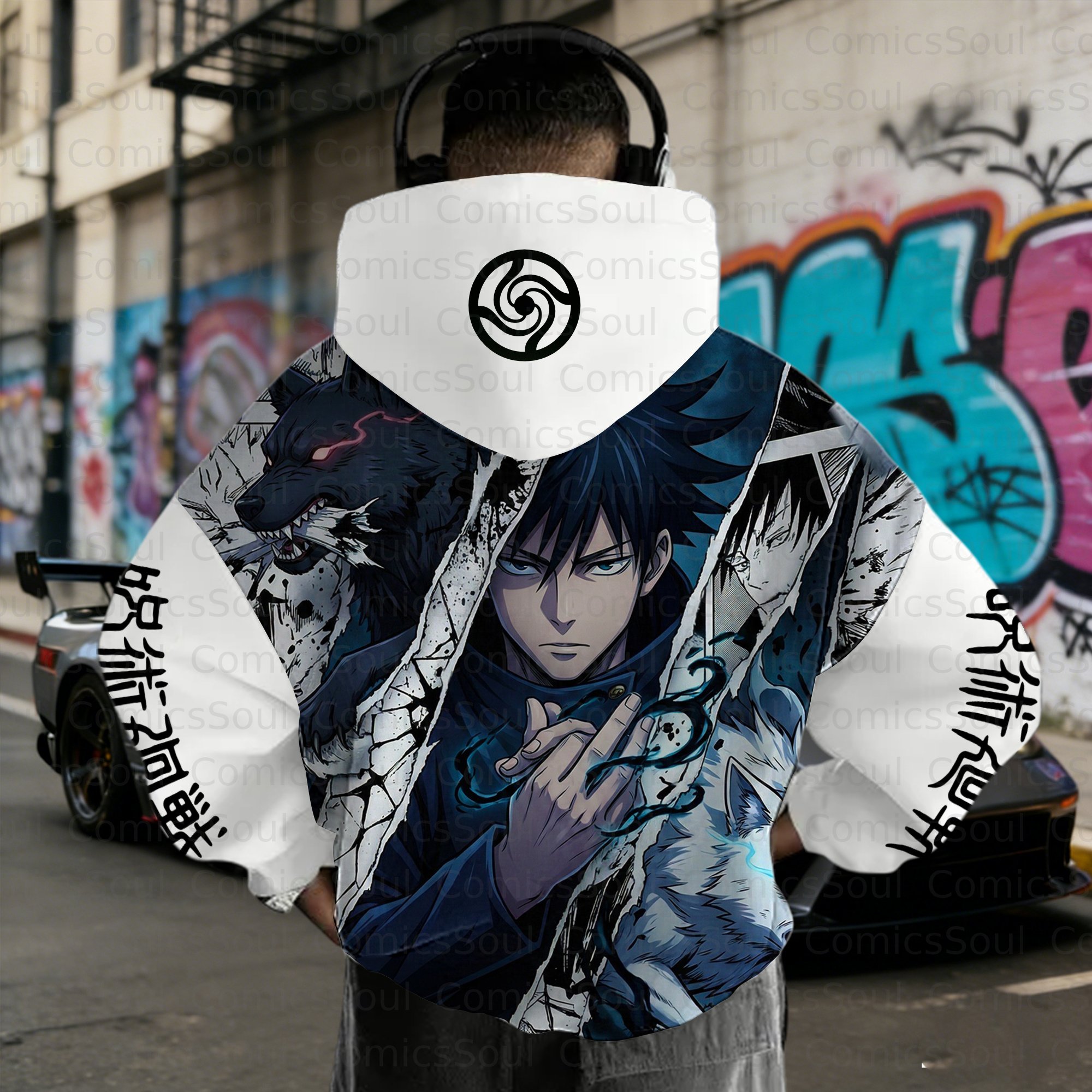 Unisex Graphic Streetwear Vintage Plush  Hoodie