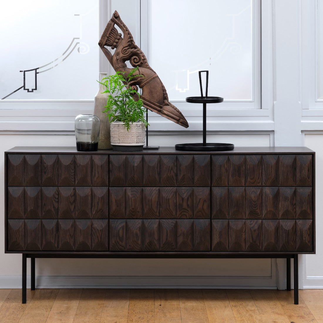 Blokker Barre Dressoir - Espresso