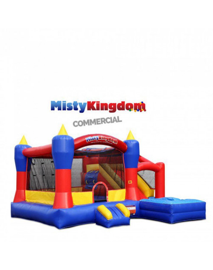 Misty Kingdom XL Inflatable Commercial Grade Combo Bouncer