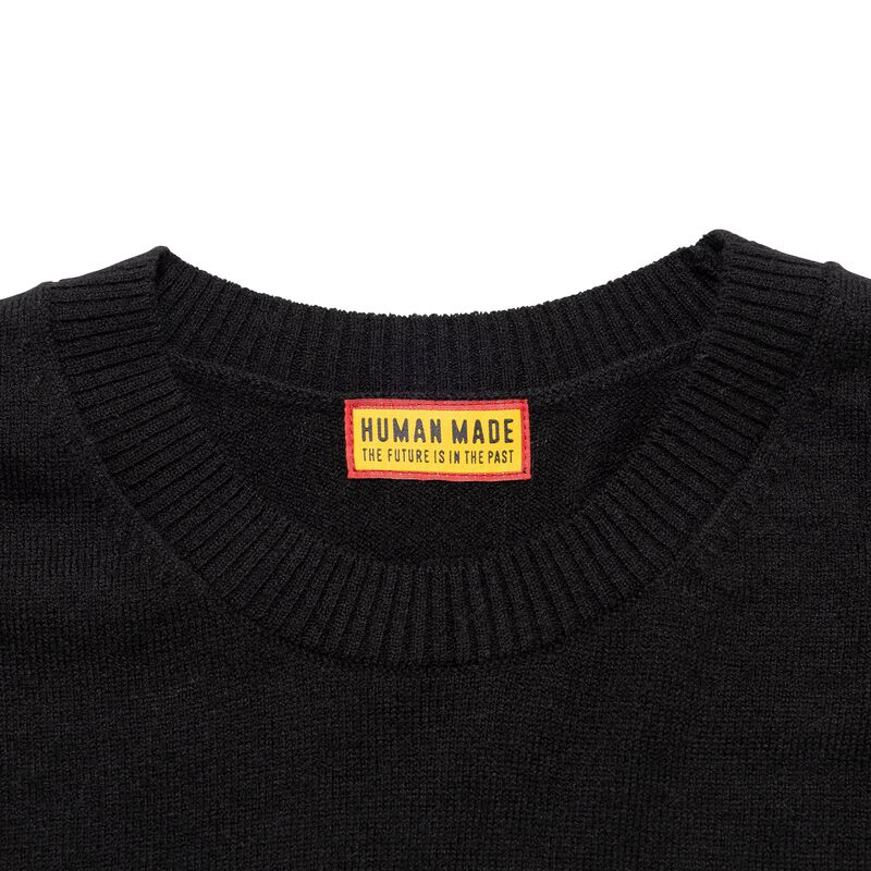 HUMAN MADE HEART BADGE KNIT SWEATER