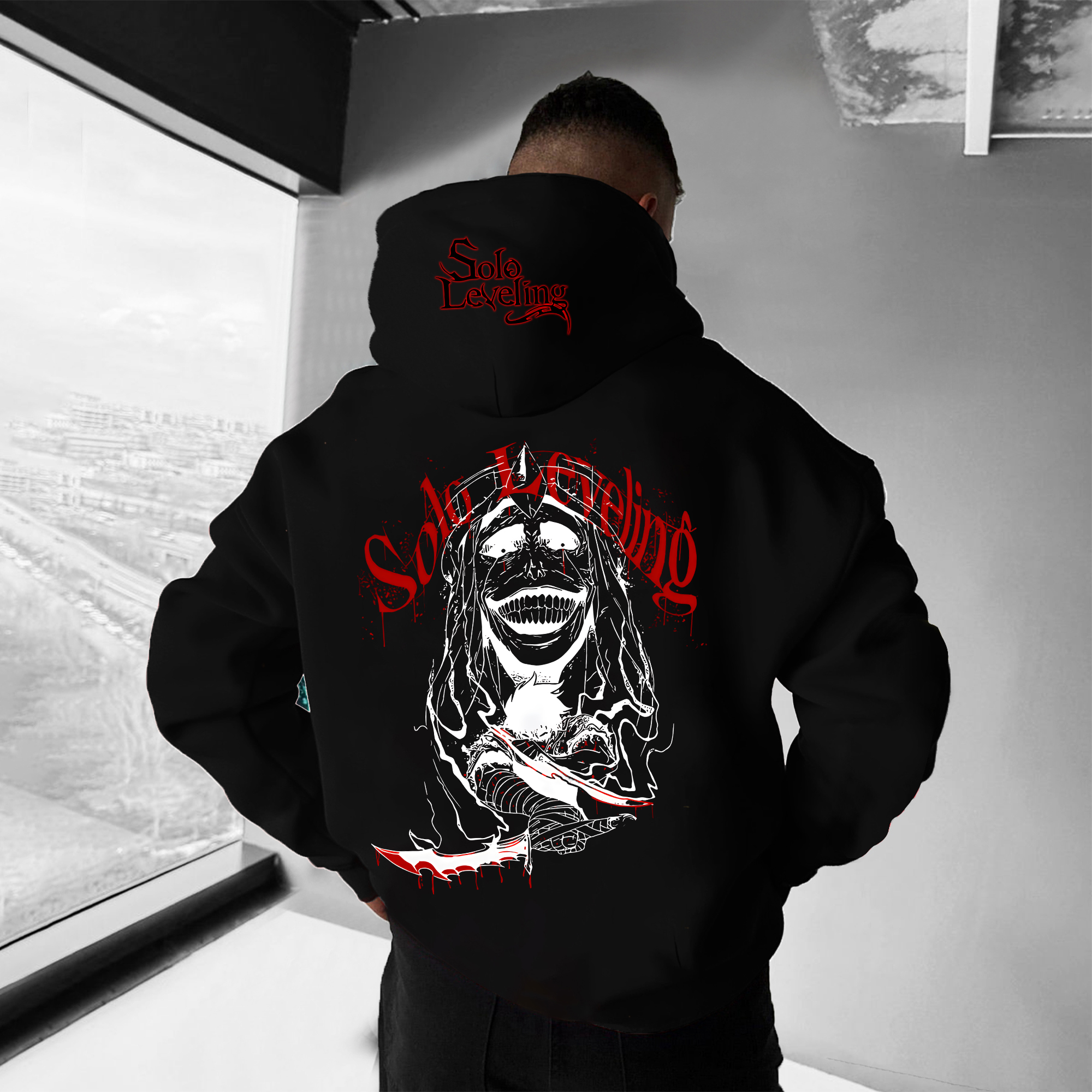 Unisex Anime Graphic Streetwear Vintage Hoodie