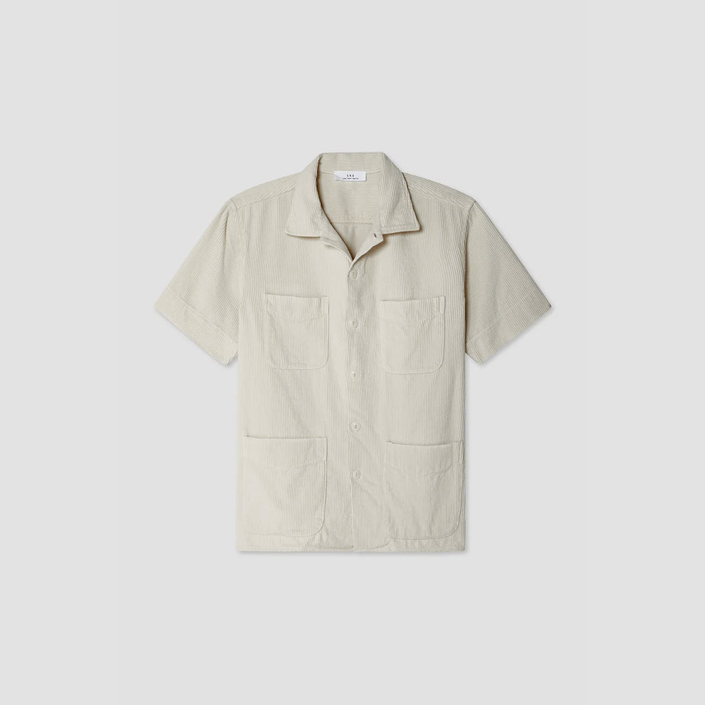 Save Khaki United - Chemise manches courtes - Ecru