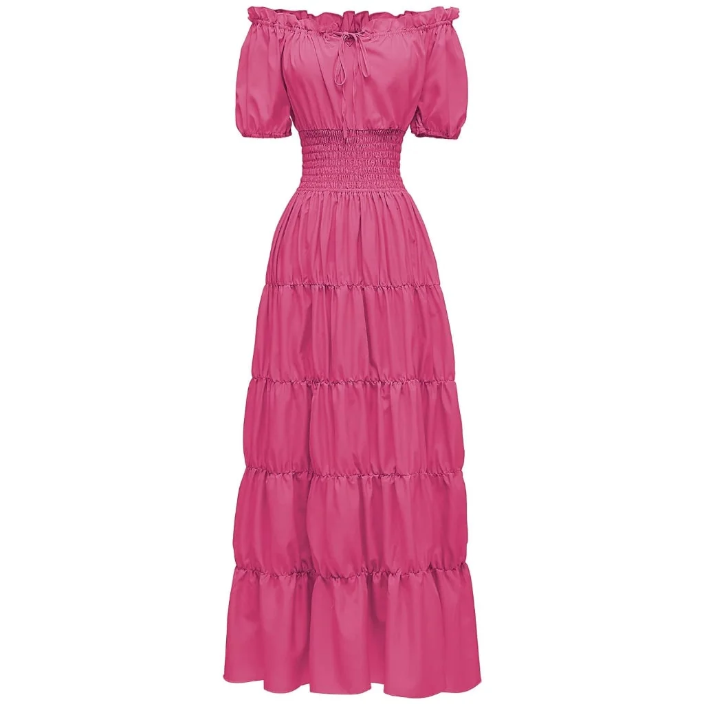 Halloween Costumes Womens Boho Maxi Dress Outfit - Image 7 Halloween Costumes Womens Boho Maxi Dress Outfit - Image 7