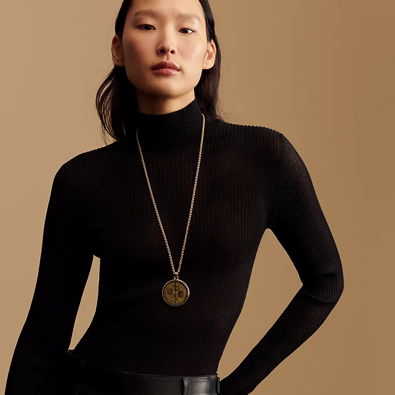 Replicate Medaille Bijou Deux Cors necklace, large(1:1 replica) - Original Replica Club