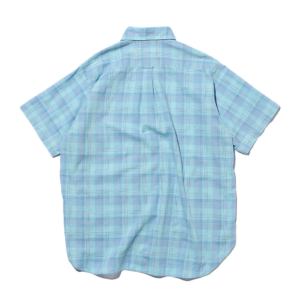 Beams Plus - Chemise B.D Classic Ikat - Sax