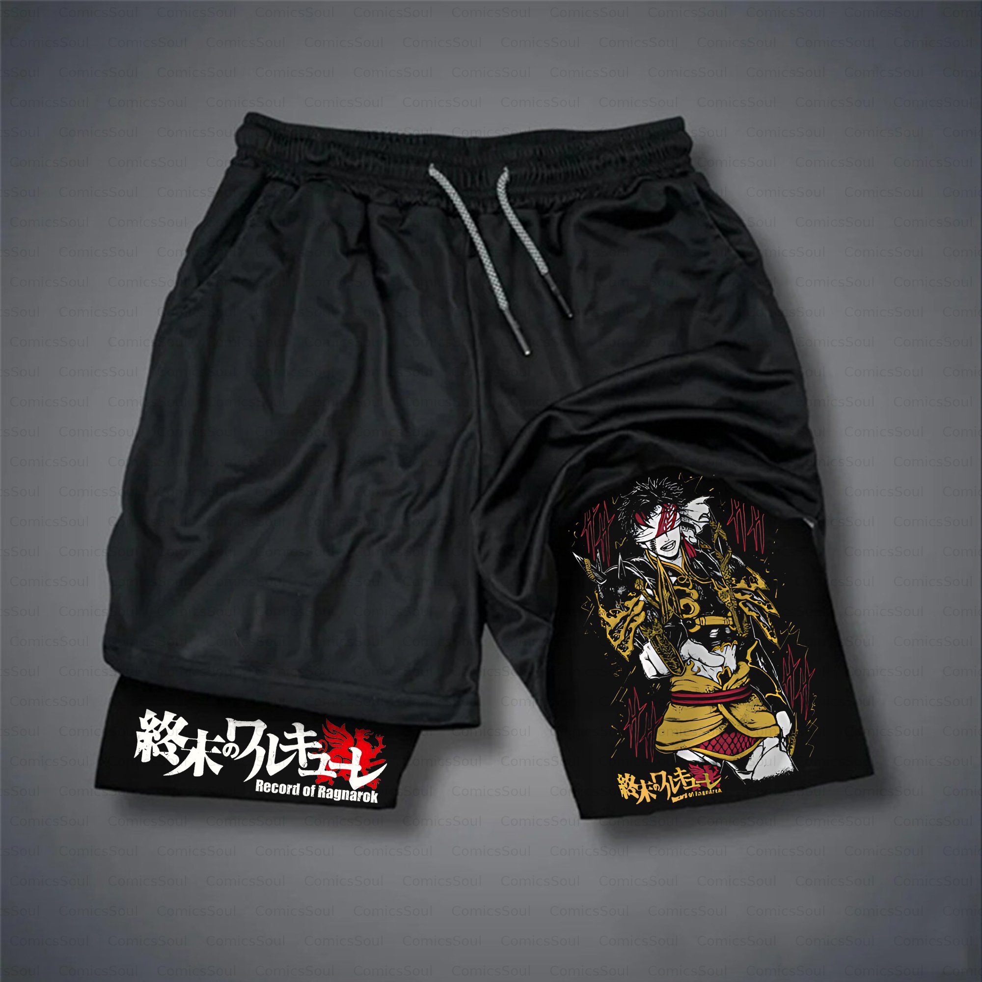 Unisex Casual Anime Streetwear Gym Shorts
