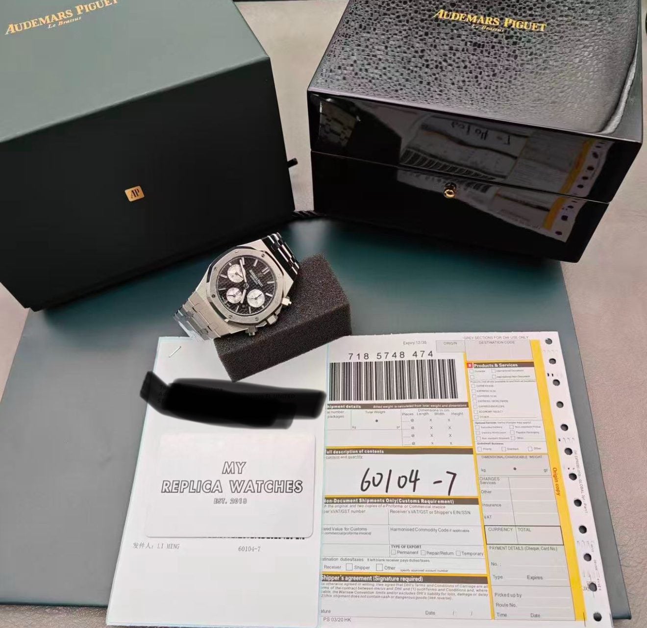 Replica Audemars Piguet Royal Oak Selfwinding Chronograph Black 26331ST.OO.1220ST.02