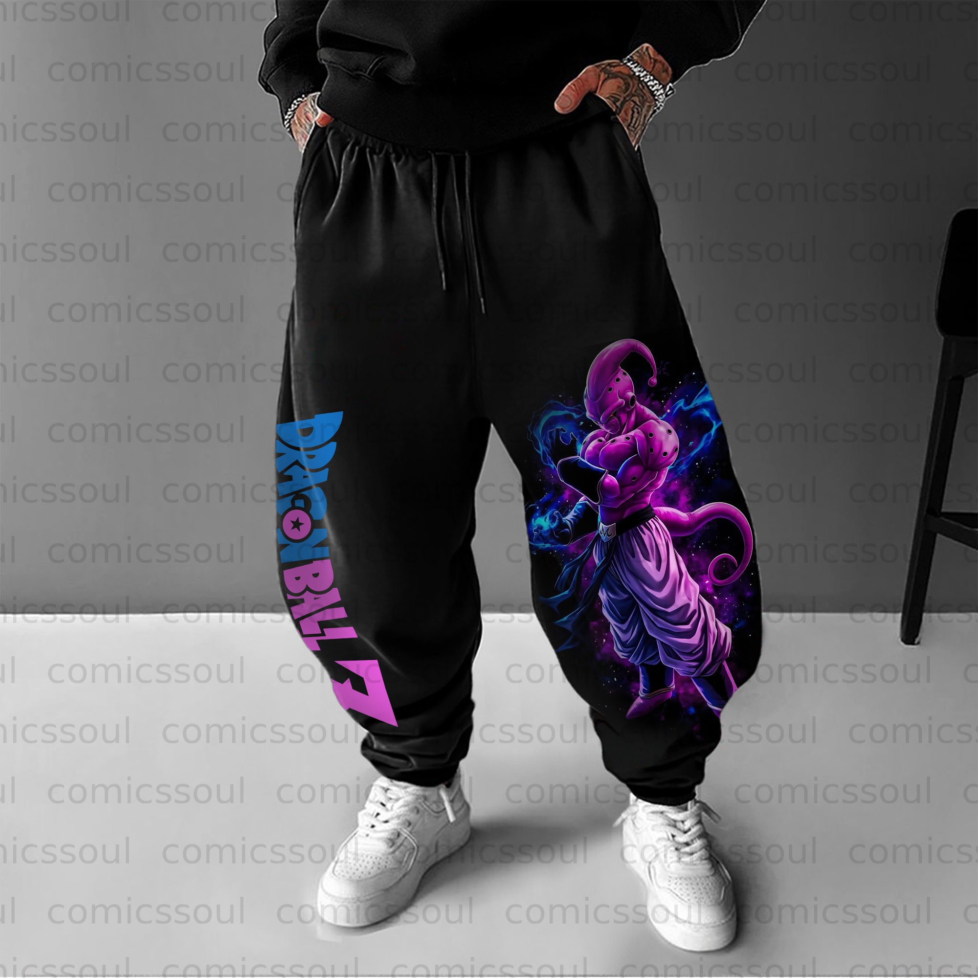 Unisex Anime Inspired Vintage Pants