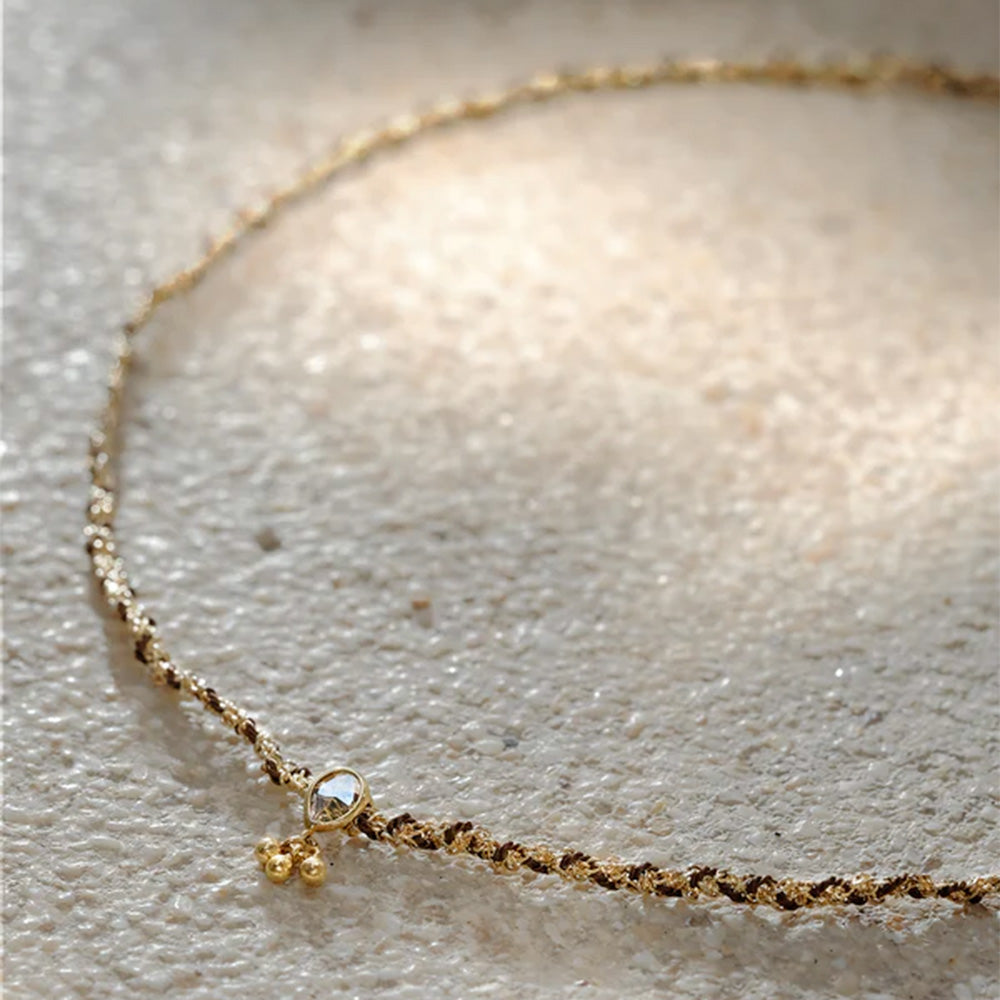 Marie Laure Chamorel - Collier n°822 - Gold Brown