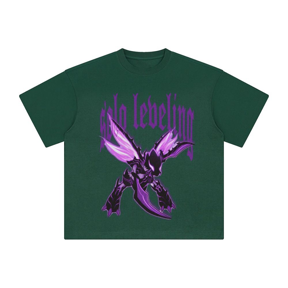 Unisex Anime Inspired Washed  Vintage T-Shirt